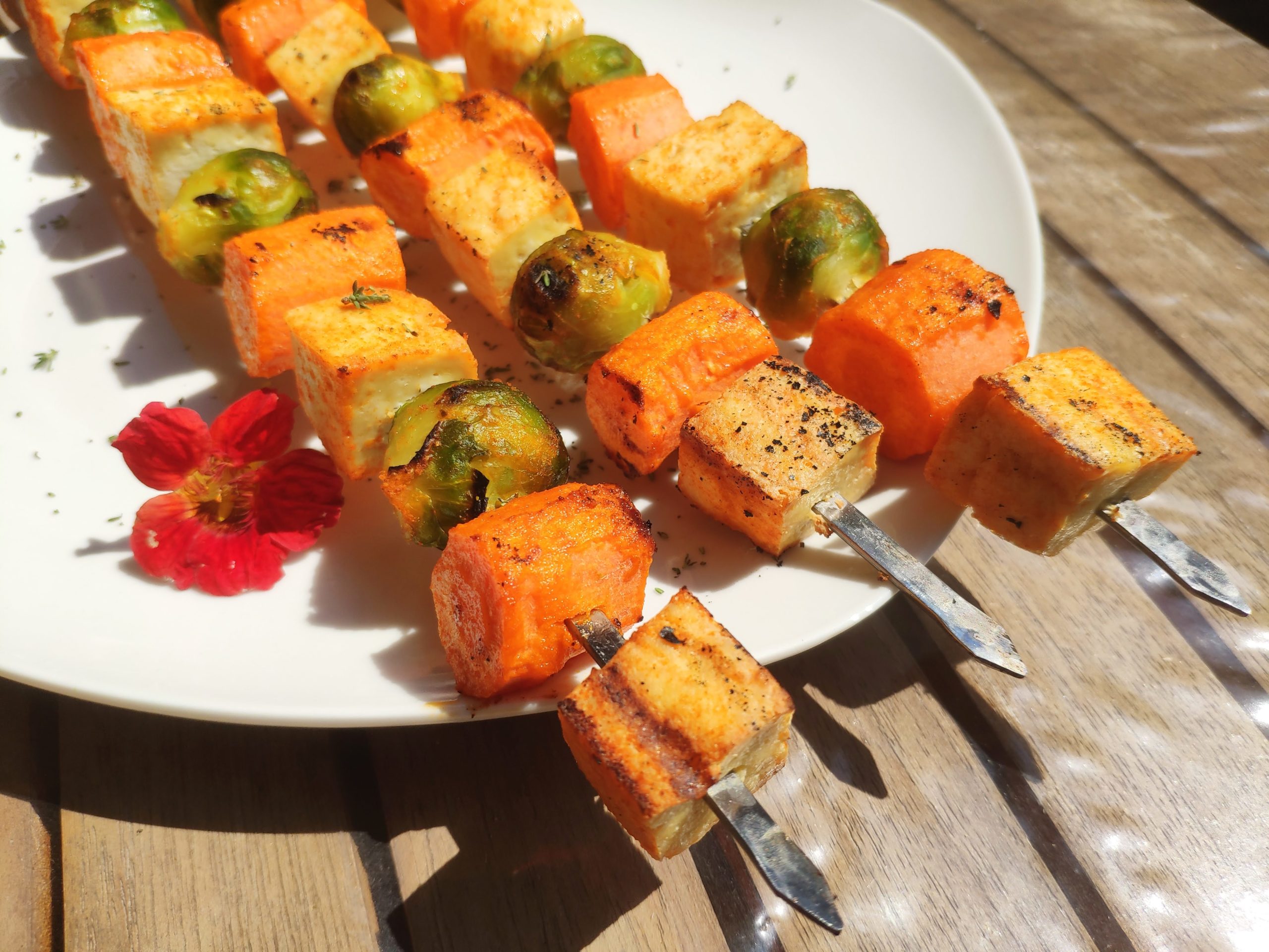 Grillspieße vegan